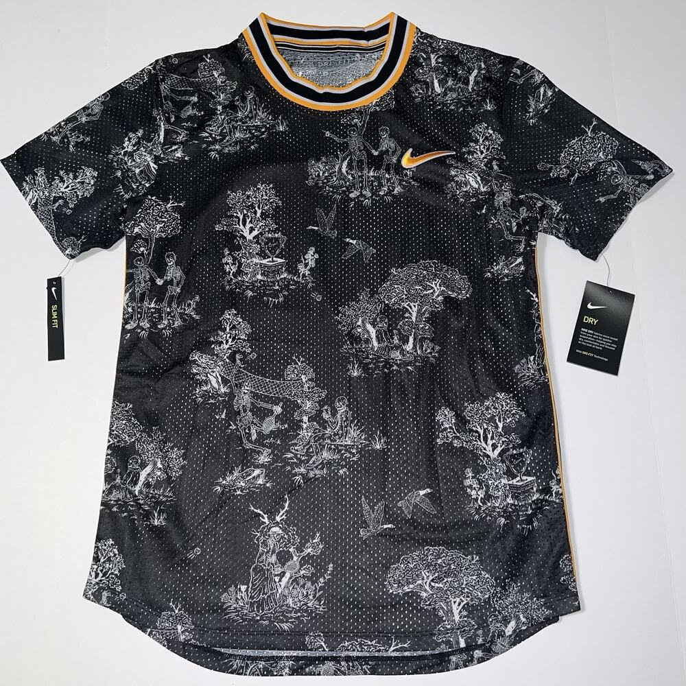 Nike Medium French Open Challenge Tennis Skeletons Rare Agassi Garros AO0291